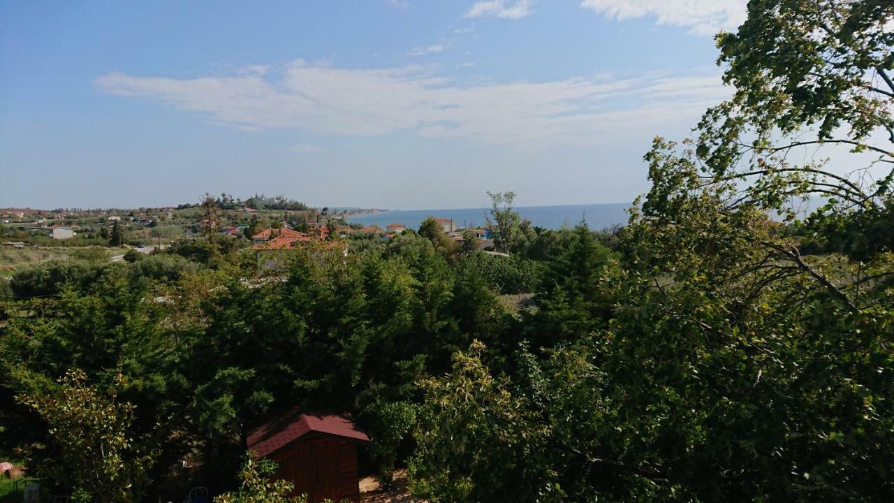 דירות נאה פוטידאה Stone House With Seaview מראה חיצוני תמונה